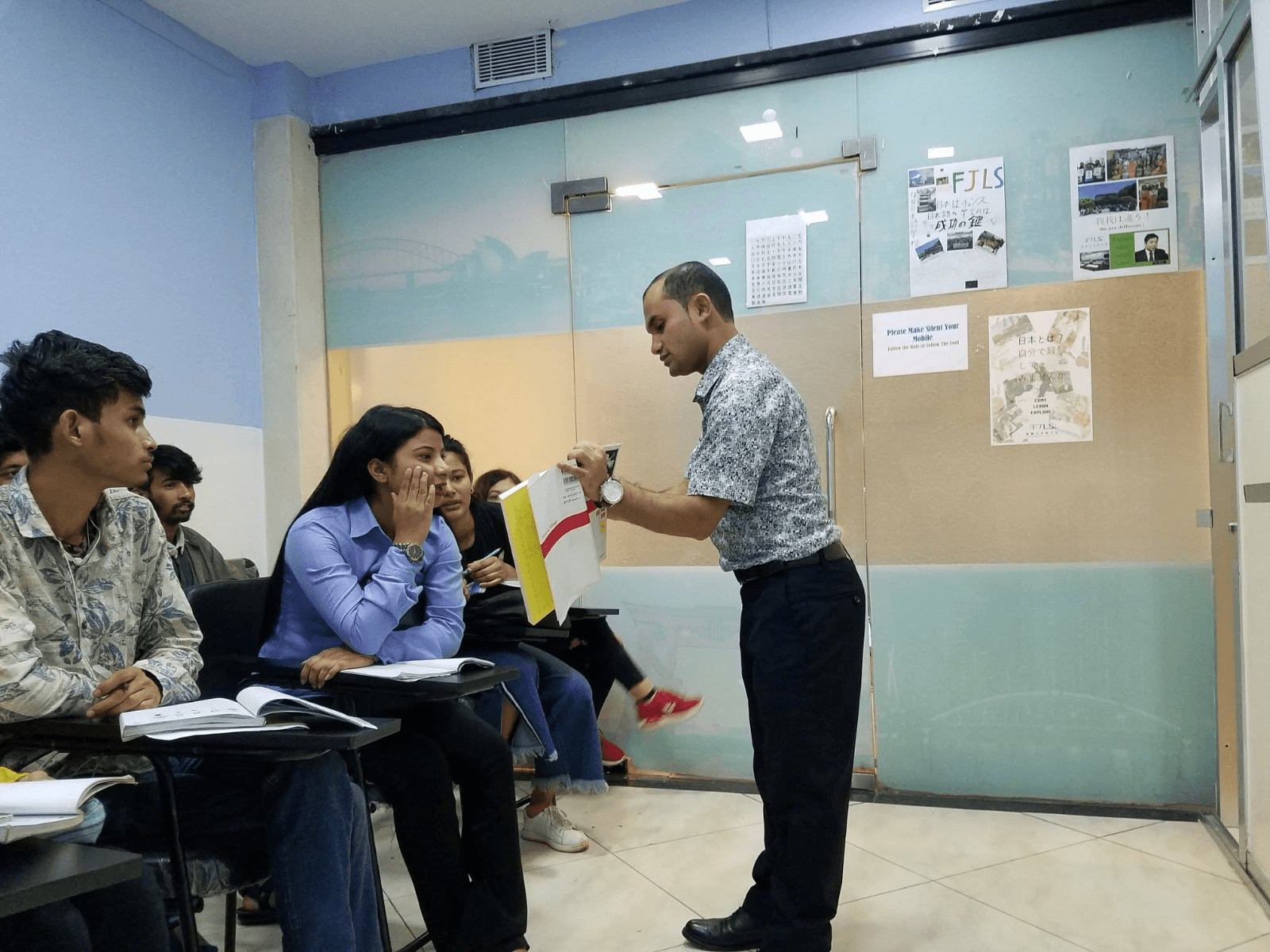 Teaching session